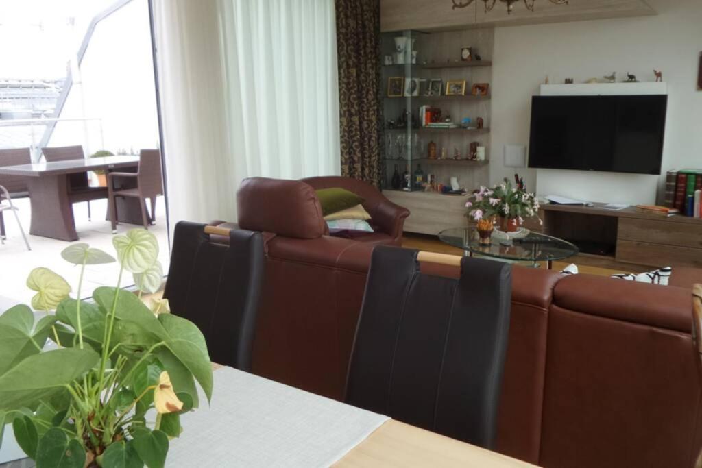 Grosses Penthouse #12 Mit Terrasse Und Aussicht Apartment